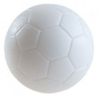 Мяч для настольного футбола WBC текстурный пластик, D 36мм AE-02 белый 51.000.36.0