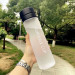 Спортивная бутылка для воды 600мл UnixFit Standart BTL600BL черный 75_75