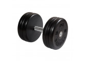 Гантель классик MB Barbell с вращающейся ручкой 28 кг MB-FdbEM-B28