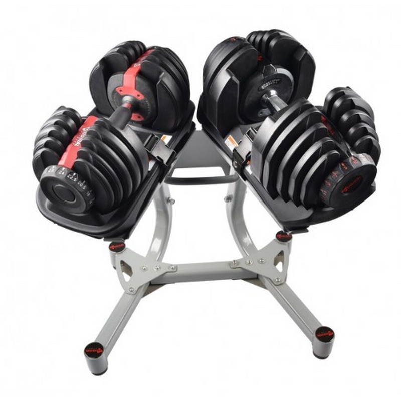 Стенд для регулируемых гантелей Original Fitness 24/40 кг 800_800