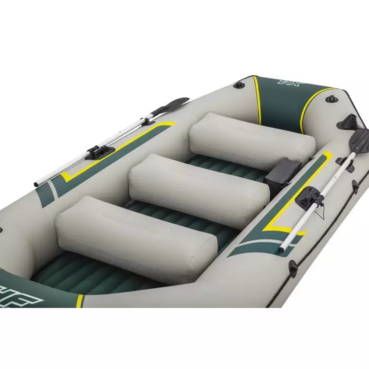 Надувная лодка 320х148х47см вёсла , насос 62086, до 500кг Bestway Ranger Elite X4 Raft Set 65157 1200_1200