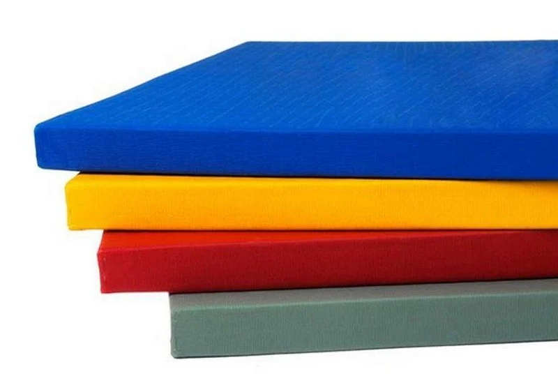 Татами Верх JUDO EURO 650 гр/м2 низ Antislip Vinitol 635 гр/м2 «вафля» 40мм 2*1м DSFight 800_539