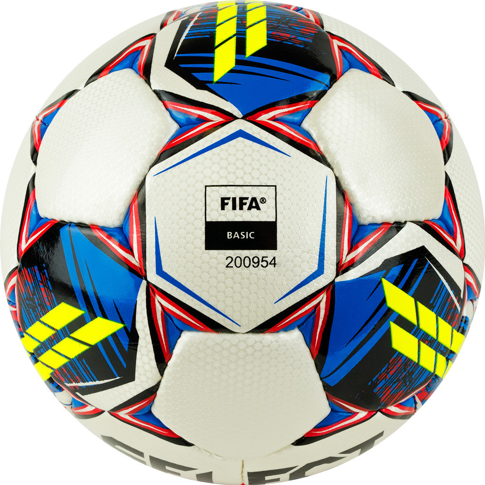 Мяч футзальный Select Futsal Mimas 1053460005, р.4, BASIC, 32 пан, гл.ПУ, руч.сш, бел-сине-красный 1000_1000