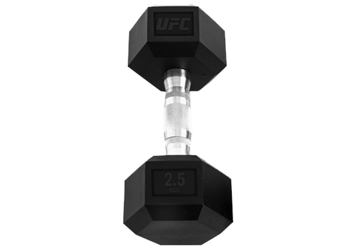 Гантель шестигранная 2,5 кг UFC UHA-69823 1108_800