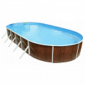 Морозоустойчивый бассейн овальный 910х460х120см Azuro 407DL 3EXB0229 pebbles (без оборудования) 120_120