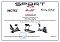 Сертификат на товар Силовая рама повышенной прочности для жимов и приседов + опция для хранения дисков Aerofit SL7009+SL7009OPT